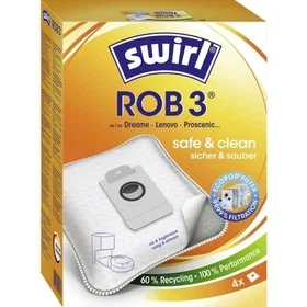 Swirl ROB 3 Dammsugarpåsar (3-pack)
