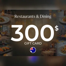 Restaurants & Dining Gavekort 300 AUD