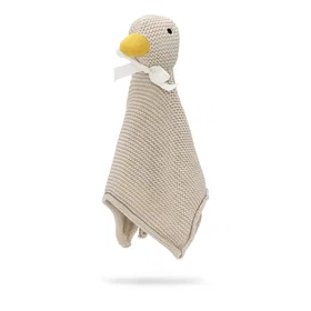 Vanilla Copenhagen Duckling Soother Plush Toy (Oyster Grey)