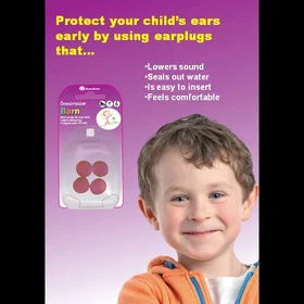 Mamma Small Earplugs for Children 2 pairs