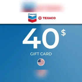 Chevron and Texaco USA Gavekort 40 USD