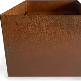 Gardeney Corten kruka kvadrat 40x40x40 cm