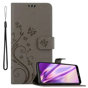 Cadorabo Wallet Case with Magnetic Closure Kickstand and Card Slots for Huawei Y6 Pro 2019