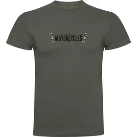 Kruskis Vintage Motorcycles Kortärmad T-shirt Grön (Herr)