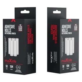 Maxlife 5x15m Paper Rolls for Printing Camera