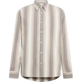 KnowledgeCotton Apparel Dune Regular Stripe Shirt (Herre)