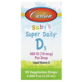 Carlson Labs Super Daily D3 400IU 2.54ml