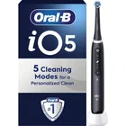 Oral-B iO5 Eltandborste, 1 tandborsthuvud, resefodral
