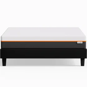 HBEDDING Ensemble Cadre de lit avec matelas en mousse à mémoire de forme gel 180