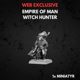 Warhammer Empire of Man Witch Hunter Figure 99062702014