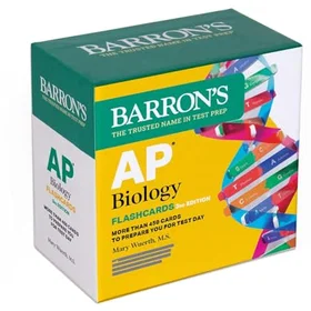 Barron's AP Biology Flashcards Third Edition 4-Pack