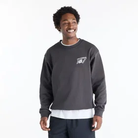 New Balance Classic Tri-Logo Rundhals Sweatshirt (Herre)