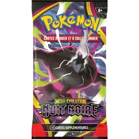 Pokémon JCC Méga-Évolution Nuit Noire Pack booster (10 cartes)