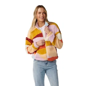 Rip Curl Retro Swell Standard Full Zip Sweatshirt (Dam)