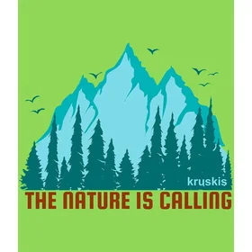 Kruskis The Nature Is Calling Kortärmad T-shirt (Dam)