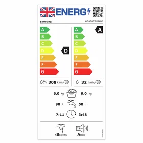 Samsung Series 5 WD90HG5U34BEEU (White)