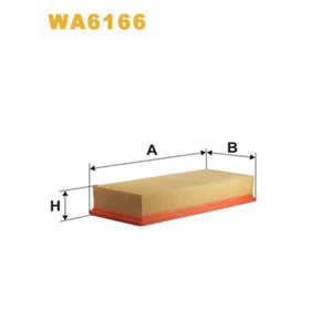 Wix Filters Air filter system WA6166