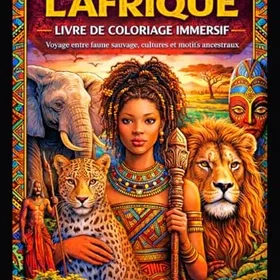 L'Âme L’Âme de l’Afrique Färgläggningsbok
