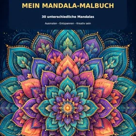 Mandala-Malbuch Färgläggningsbok