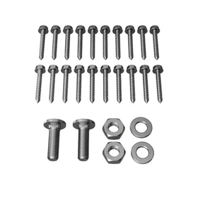 CW Lundberg Fästplåt Träfasad 2-Pack