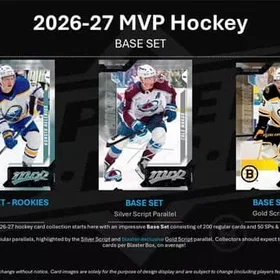 Upper Deck MVP 2026-27 Samlarkort Detaljhandelspaket (7 Kort)