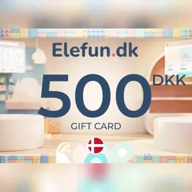 Elefun.dk Gavekort 500 DKK