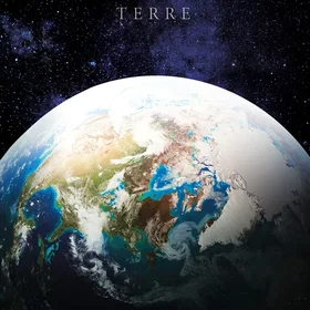 Bemywall Peinture sur toile Terre 40x50