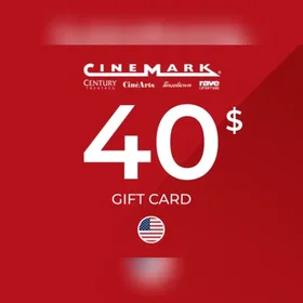 Cinemark Gavekort 40 USD