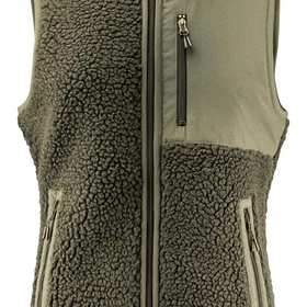 James Harvest Kingsley Pile Half-Zip Vest (Unisex)