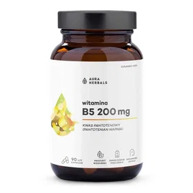 Aura Herbals Vitamin B5 200mg 90 Capsules