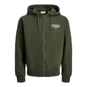 Jack & Jones Makoto Full Zip Hoodie (Herr)