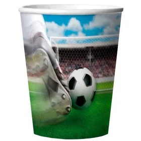 Folat BV Kunststoff cups Soccer 11cm 4-pack (unisex)