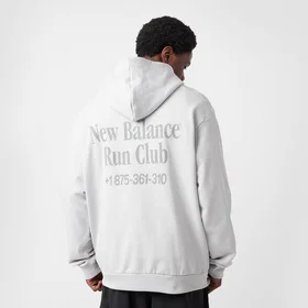 New Balance Run Club Hoodie (Herr)