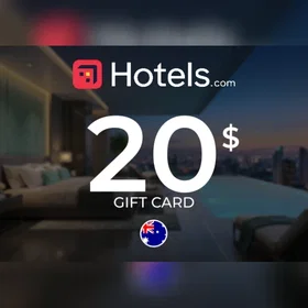 Hotels.com Gift Card 20 AUD