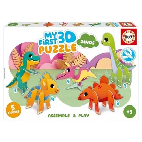 Educa My First 3D Puzzle Dinos