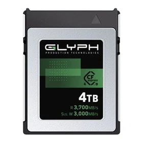 Glyph Capture+ CFexpress Type B 4.0 3700MB/s Läs 3500MB/s Skriv 4TB
