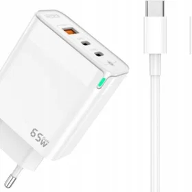 Jellico GSMA0238 2 X USB-C med USB3.0-kabel för iPhone Lightning 65W