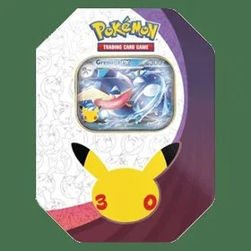 Pokemon 30th Celebration Sylveon ex / Greninja ex Tin