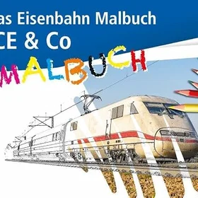 Motorbuch Das Eisenbahn-Malbuch