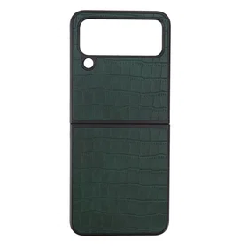 IBROZ Genuine Leather Case for Samsung Galaxy Z Flip3