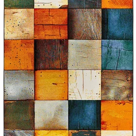 Atticgo Tapis Géométrique 140x200cm