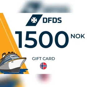 DFDS Gavekort 1500 NOK