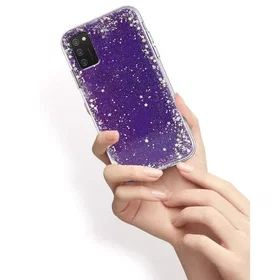 Glitterskal Etfodral för Samsung Galaxy A02s
