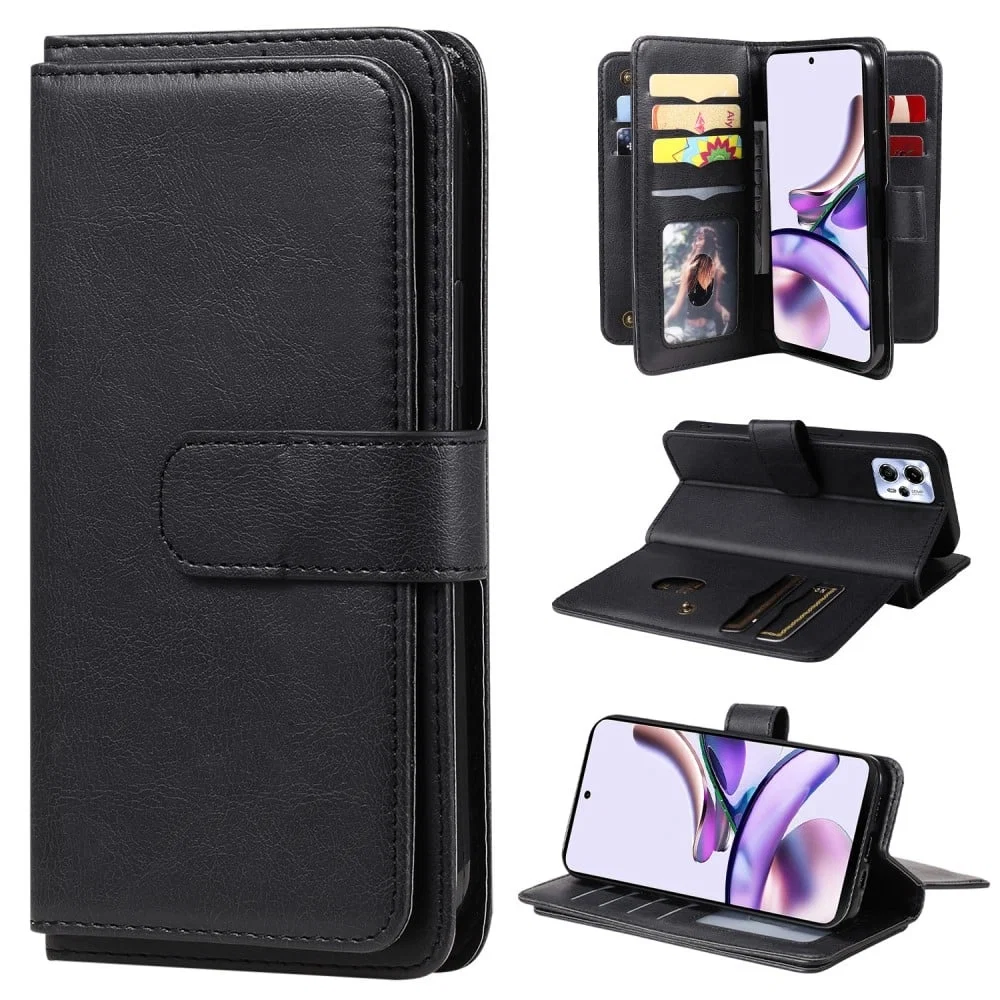 Motorola 10-Slot Wallet Case for Moto G23/G53/G13