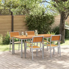 vidaXL Garden Dining Set 5 Pieces 3284425