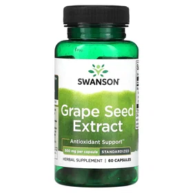 Swanson Grape Seed Extract 500mg 60 Capsules