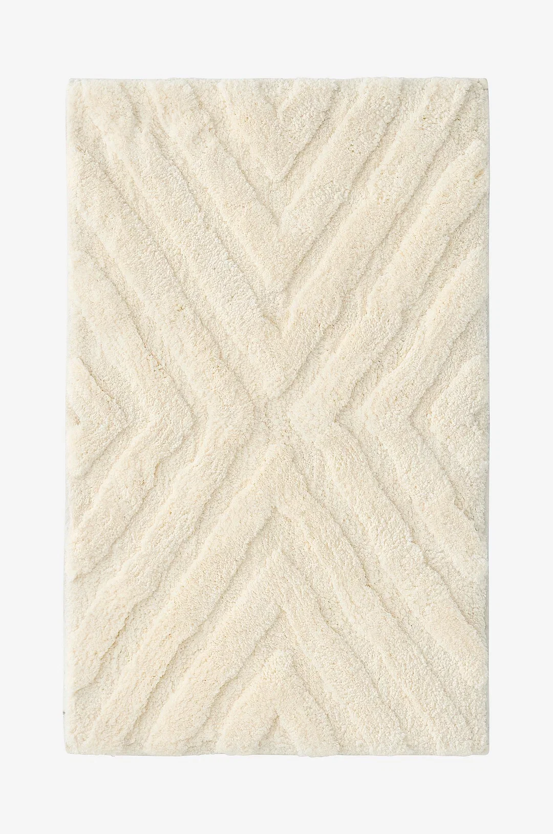 Ellos Home Bath Mat 50X80 Polyester White Alma
