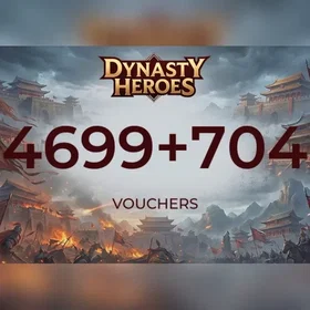 Dynasty Heros 4699 Voucher + 704 Voucher (GLOBAL)