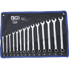 BGS Technic 1228 Combination Spanner Set 6-19mm 14pcs