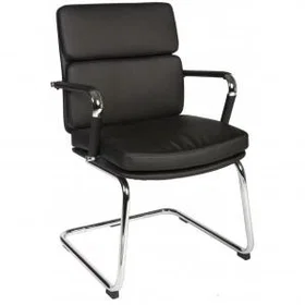 Teknik 1101BL Deco Reception Chair Faux Leather